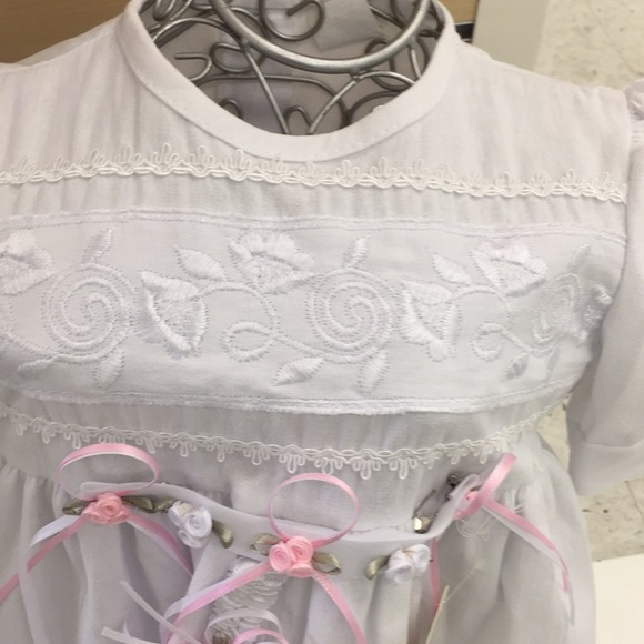 Baptismal Baby Dress, 6/12 months cec1 - Picture 6 of 7